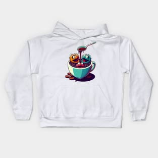 Coffee Muppet Kids Hoodie